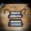 Lamellar Pauldrons Set  20 Gauge Steel