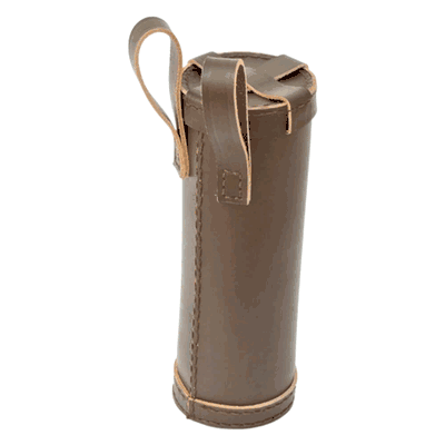 Leather Bottle Holder - Dark Brown