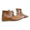 Medieval Leather Tie Shoes - Brown