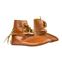 Medieval Leather Toggle Boots - Brown