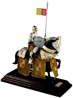 Mounted English Knight of King Arthur by Marto