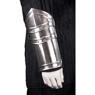 Ridged Bracers – 18 Gauge Steel