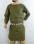 Roman Cotton Tunic  Olive Green