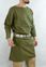 Roman Cotton Tunic  Olive Green