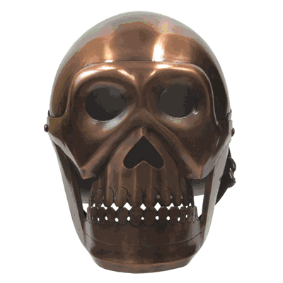 Skull Helmet - Copper