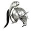 Spartacus Gladiator Helmet 18 Gauge