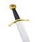 Templar Crusader Sword – Black Scabbard