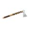 Viking Type F Axe with Etched Norse Design