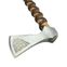 Viking Type F Axe with Etched Norse Design
