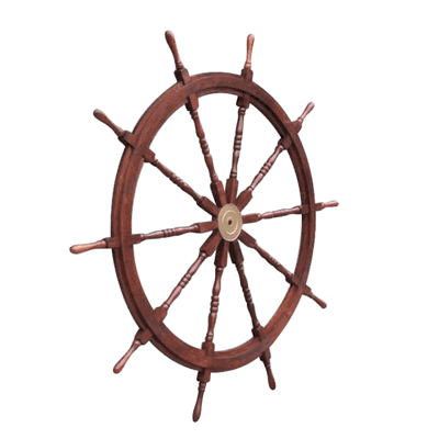 Wooden Ship Wheel, 58