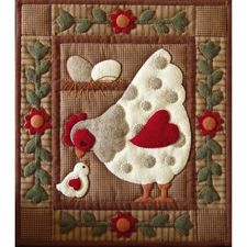 Applique Quilt Kit - Easy for Beginners - Spotty Hen