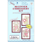 Beginner Embroidery Kit for Kids - Fuzzy Bear