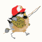 Chickadees Counted Cross Stitch Kit - Fisherman Chick