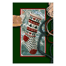Christmas Stocking Knitting Kit - Pattern & Yarn - Evergreen