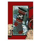 Christmas Stocking Knitting Kit - Pattern & Yarn - Moose