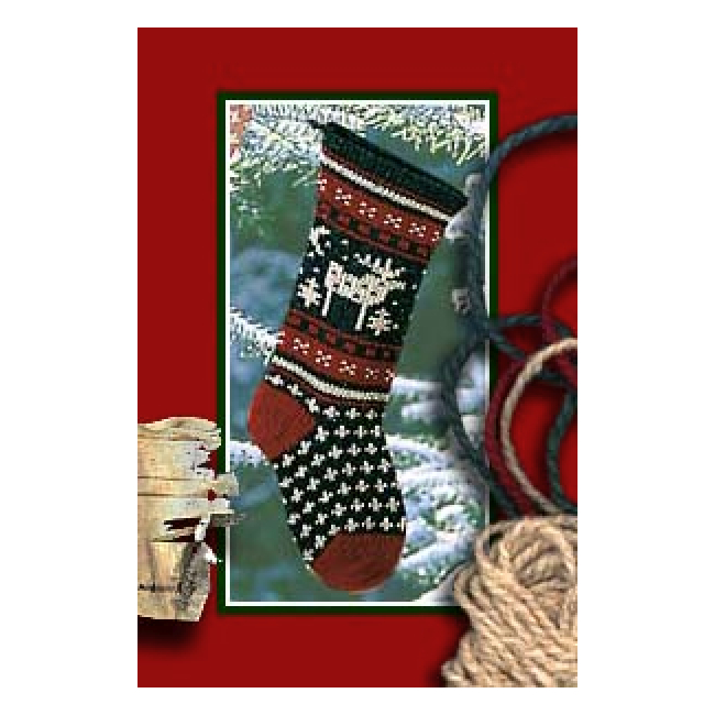 Moose Christmas Stocking Knitting Kit - Pattern & Yarn Knit Kits at Weekend  Kits