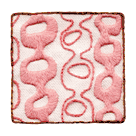 Crewel Embroidery Kit - Greeting Card - Chainlink Pink