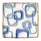 Crewel Embroidery Kit - Greeting Card - Hip Squares