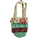 DIY Sewing Kit - Hand Bag - Red Ruffle