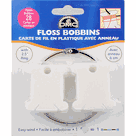 DMC Embroidery Floss Bobbins with 2-1/2 Inch Ring