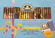 DMC Private Collection Embroidery Floss - Special Gift Pack - 25 Colors plus 8 Designs