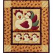 Easy Quilt Kit for Beginners - Wall Hanging - Chicken Coop