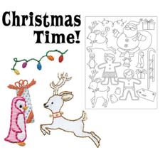 Embroidery Patterns - Sublime Stitching - Christmas Time