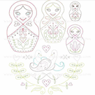 Embroidery Patterns - Sublime Stitching - Dutch-Russian