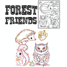 Embroidery Patterns - Sublime Stitching - Forest Friends