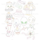 Embroidery Patterns - Sublime Stitching - Spaced Out