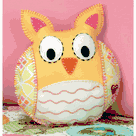 Felt Applique Kit - Happi Owl Pillow
