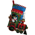 Felt Christmas Stocking Kit - Bucilla - Candy Express