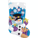 Felt Christmas Stocking Kit - Frosty's Ornament Collection