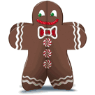 Holiday Craft Kit for Kids - 3D Gingerbread Man