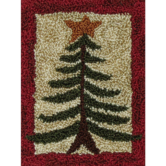 Pine Tree Punch Needle Kit for Beginners - Holiday Punchneedle Kits at  Weekend Kits