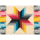 Latch Hook Kit - MCG Textiles Latch Hook Rug - Quilted Star