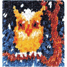 Latch Hook Kit - WonderArt Latch Hook Rug - Hoot