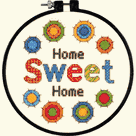 Learn a Craft - Counted Cross Stitch Kit - Sweet Home