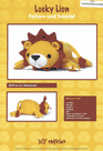 Lucky Lion DIY Fluffies Plush Toy Sewing Pattern