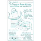 Mary Mulari Designs - Clothespin Apron Pattern