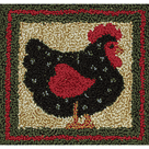 Punch Needle Kit - Rachel's of Greenfield - Black Hen