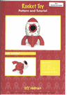 Rocket Plush Toy Sewing Pattern - DIY Fluffies