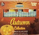 Sullivans Premium Quality 6-Strand Embroidery Floss Set - Autumn Colors