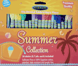 Sullivans Premium Quality 6-Strand Embroidery Floss Set - Summer Collection Colors