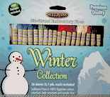 Sullivans Premium Quality 6-Strand Embroidery Floss Set - Winter Colors Collection