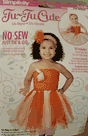 TuTu Cute No Sew Kit - Orange