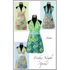 Vanilla House - Apron Sewing Pattern - Friday Night