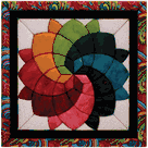 Wall Quilt Kit - Paint by Fabric - Blossom