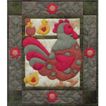 Wall Quilt Kit - Woolfelt Applique - Spotty Rooster