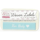 Woven Sew-In Label For Baby Blue- Sublime Stitching